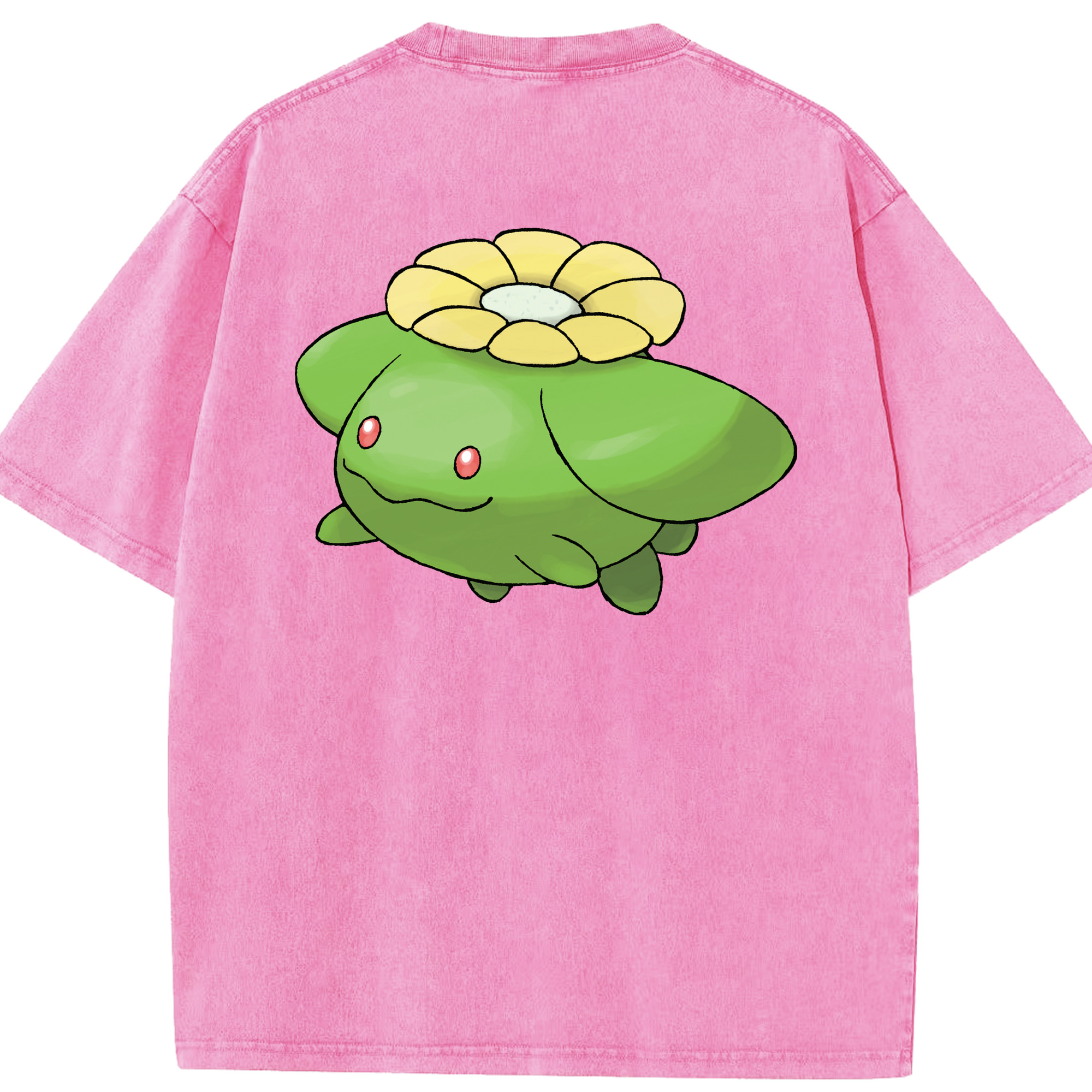 （画像用） ポケットモンスター Pokémon 綿100% ヴィンテージ風 半袖Tシャツ（背面プリント）